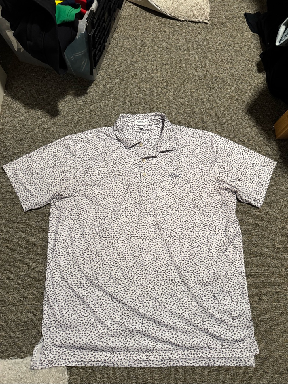 Peter Millar Summer Comfort Men’s Polo Shirt Size XL